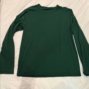 Men's Lululemon Green Long Sleeve Shirt